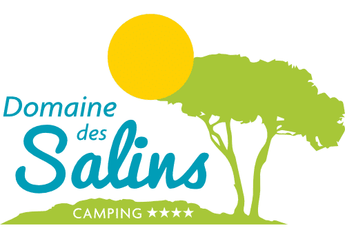 Logo du camping Domaine des Salins, quatre étoiles